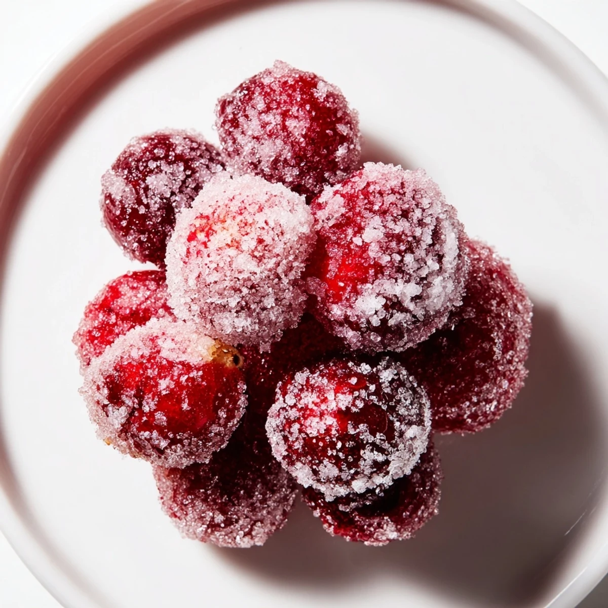 Sugared Cranberry Garnish