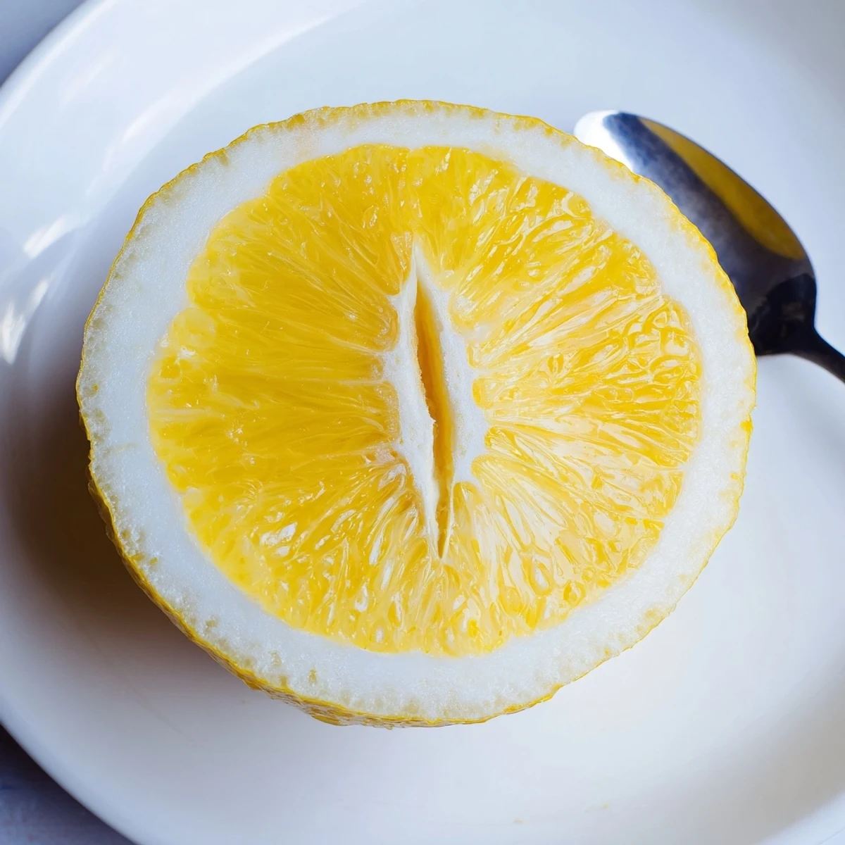 A glistening lemon wedge, expertly sliced, perfect for adding zest to your meal.