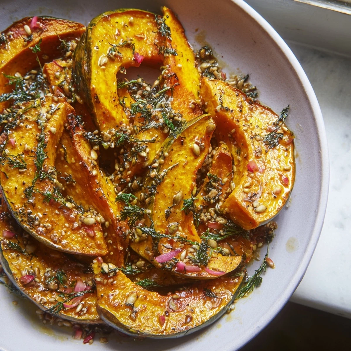 Tender Caramelized Pumpkin Wedges
