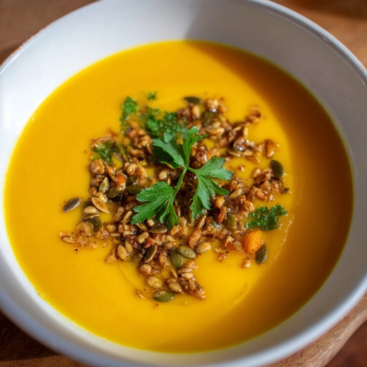 Spiced Pumpkin Soup Seeds