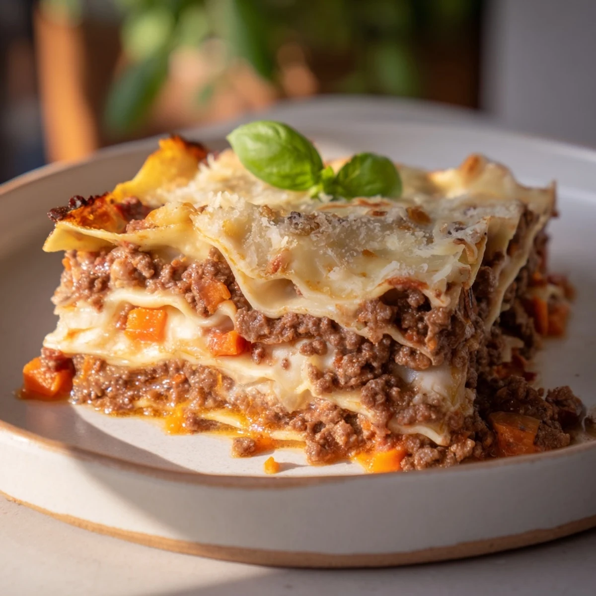 Savory Beef Lasagna