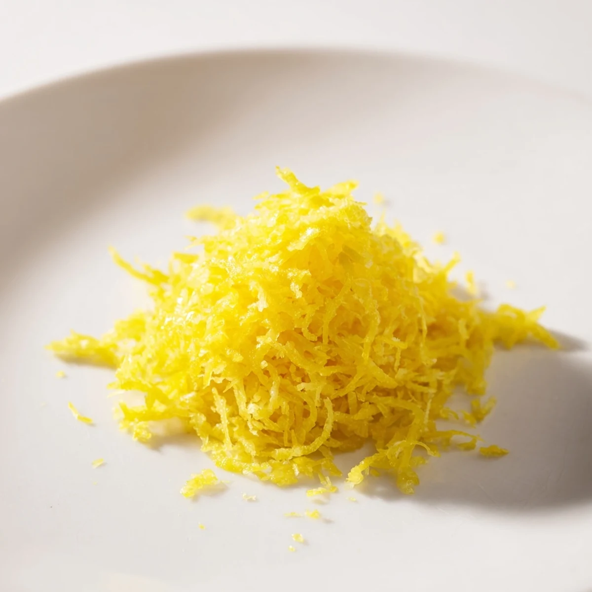 Lemon Zest Grated Flavor