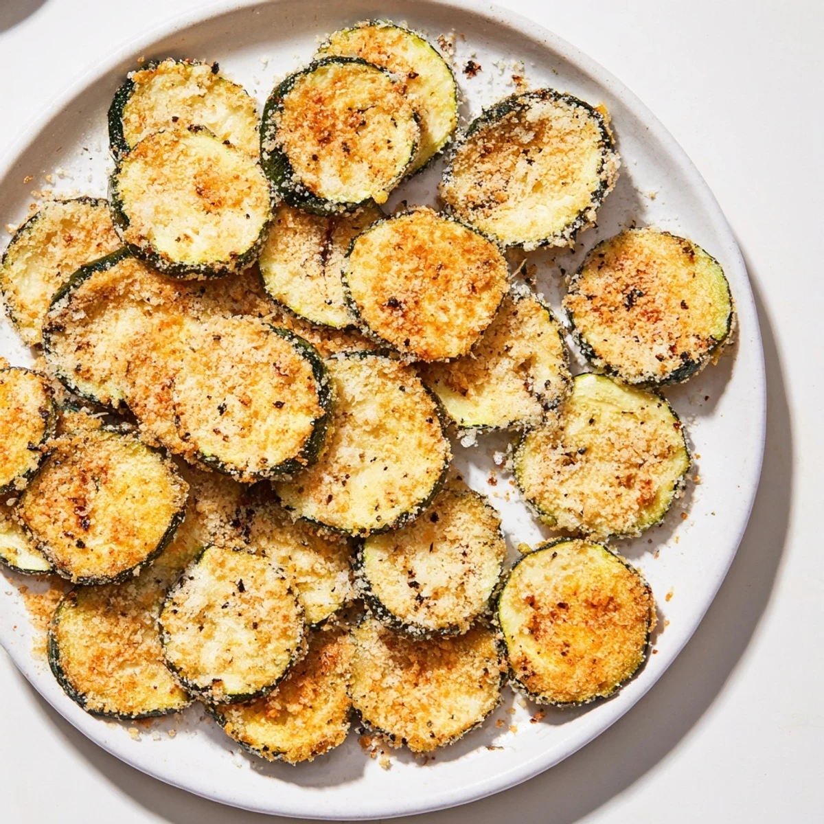 Crispy Oven-Baked Zucchini Chips