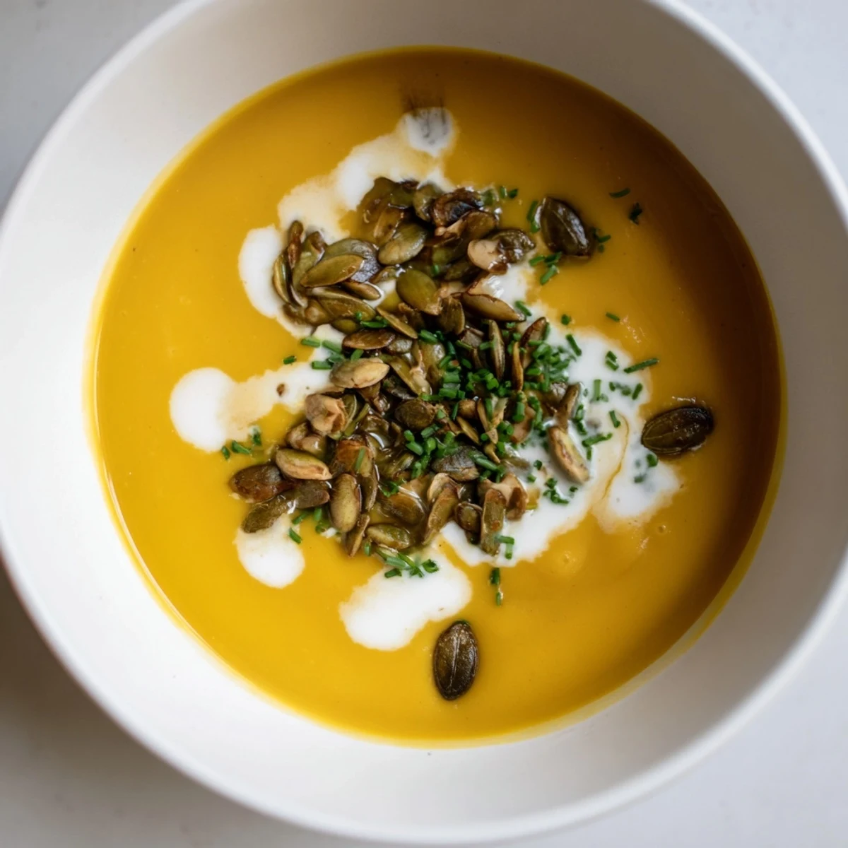 Silky Creamy Pumpkin Bisque