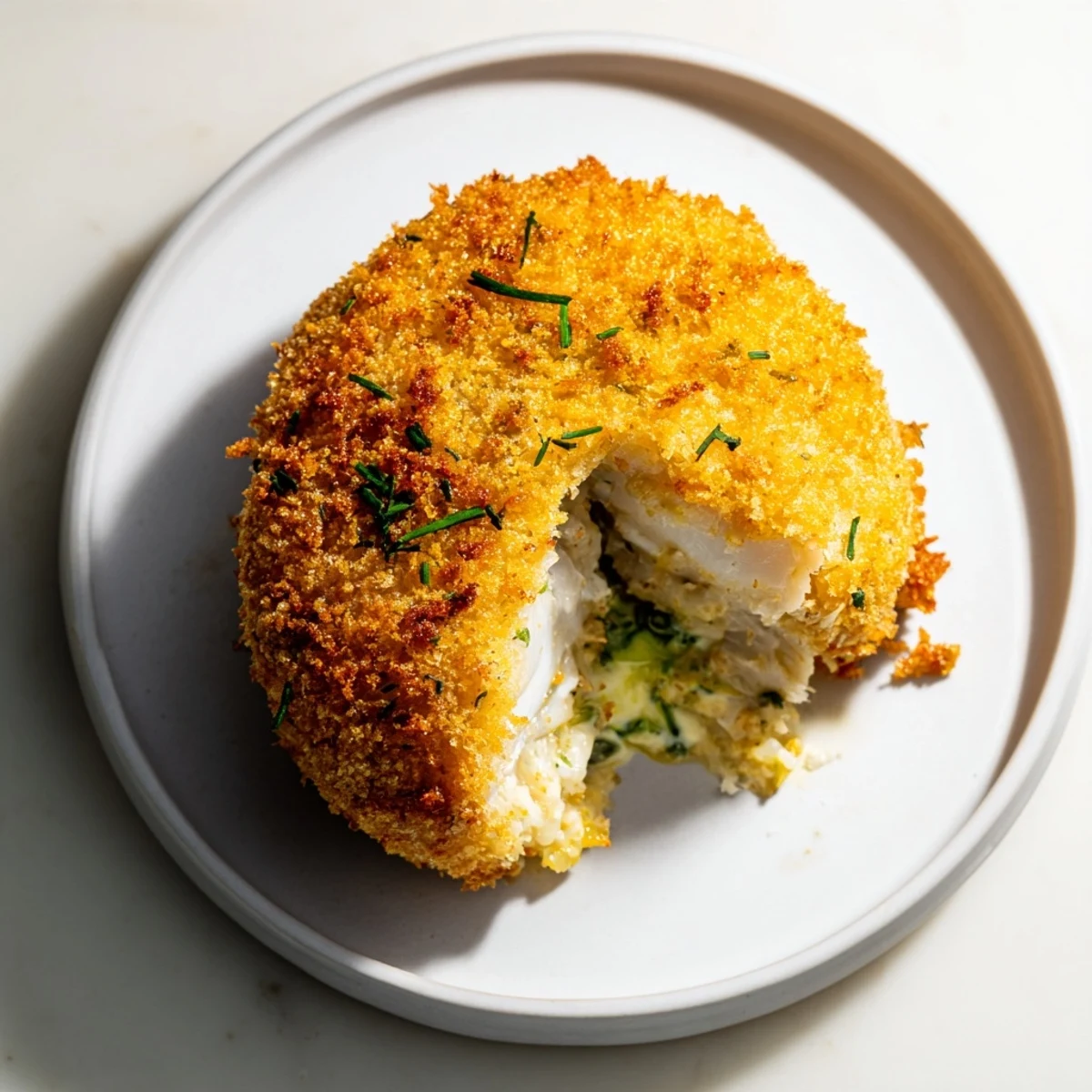 Crispy Fishcakes Lemon Mayo