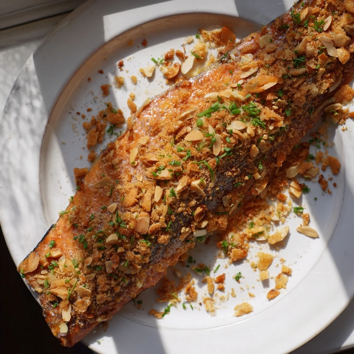 Baked Trout with Almonds
