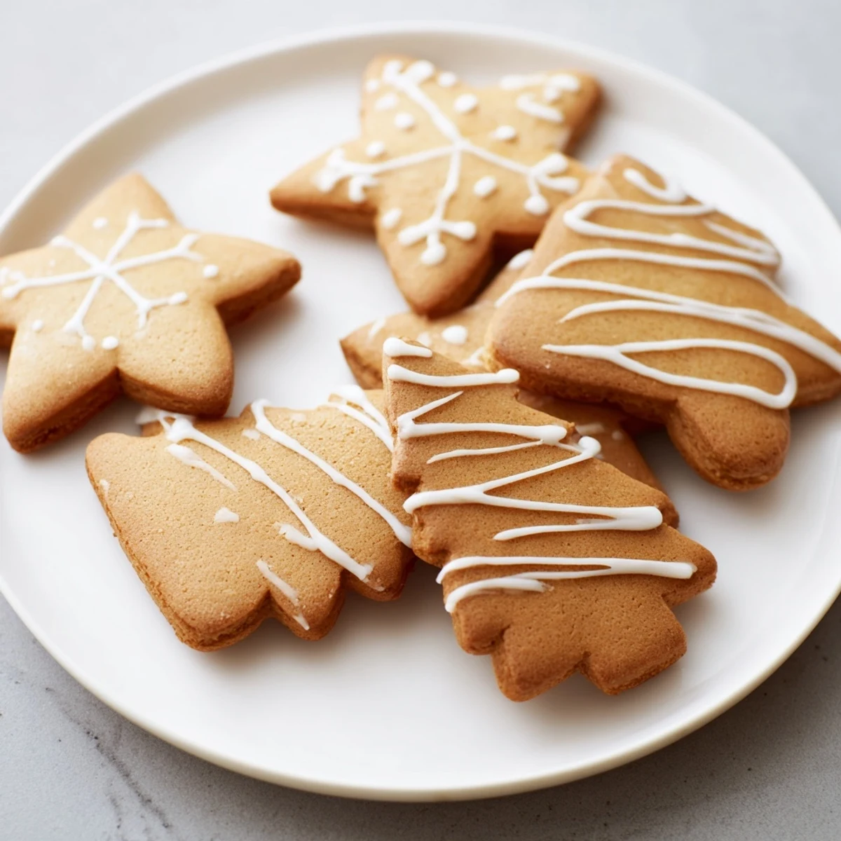 Gingerbread Biscuits Spiced Crisp