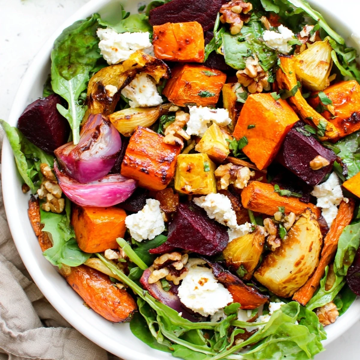 Roasted Root Vegetable Salad