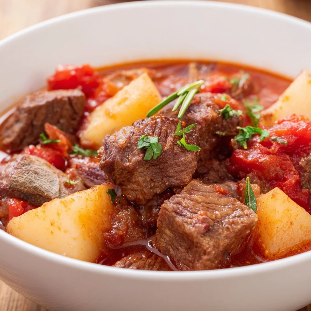 Homemade Slow Cooker Dinner Pot with tender meat and carrots in a crockpot, ready for a family meal.