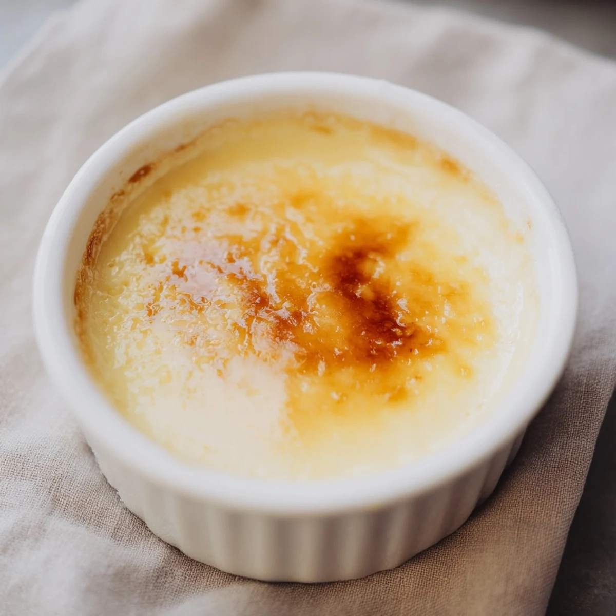 Classic Baked Milk Pudding