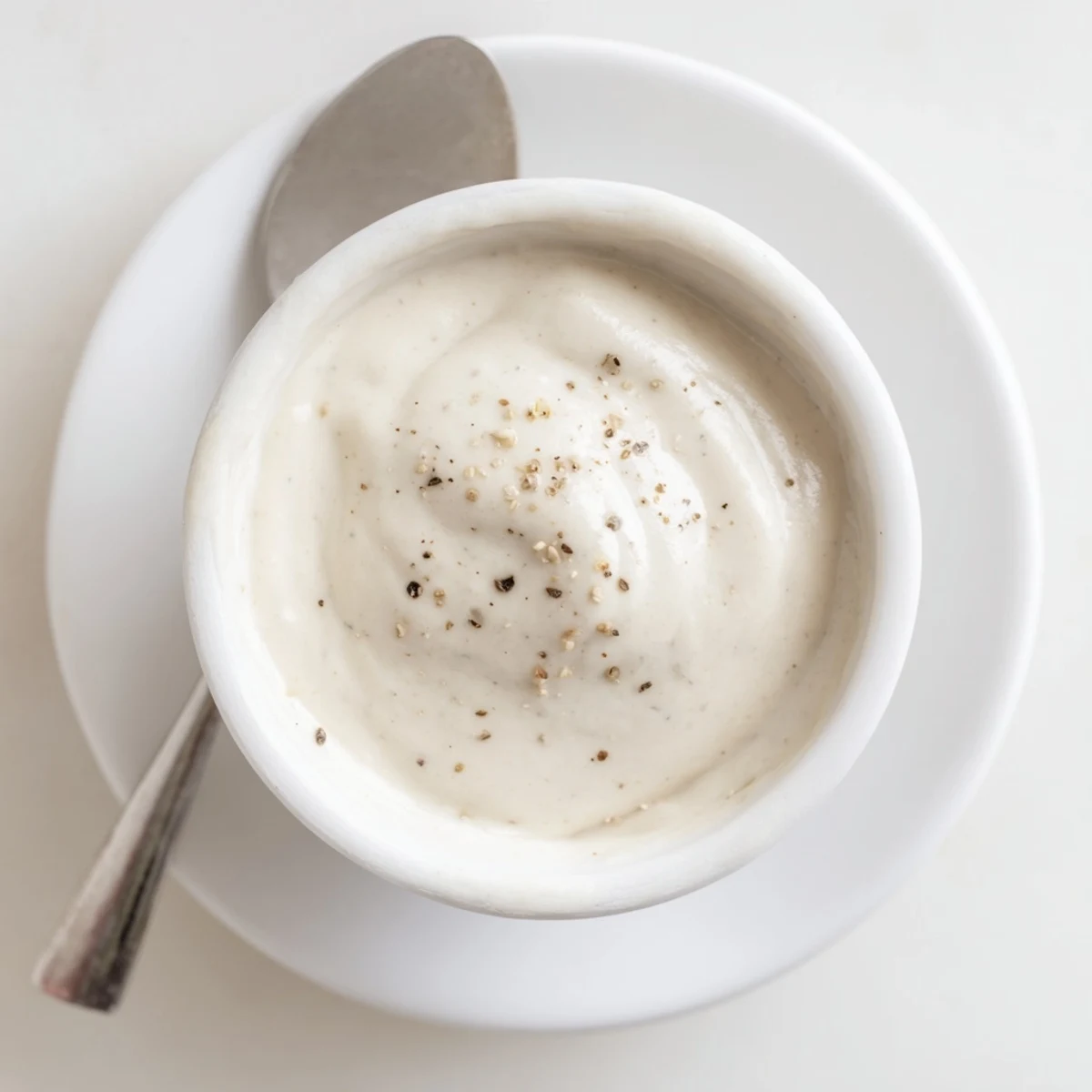 Rich homemade chicken shawarma garlic sauce served alongside warm pita bread and fresh vegetables