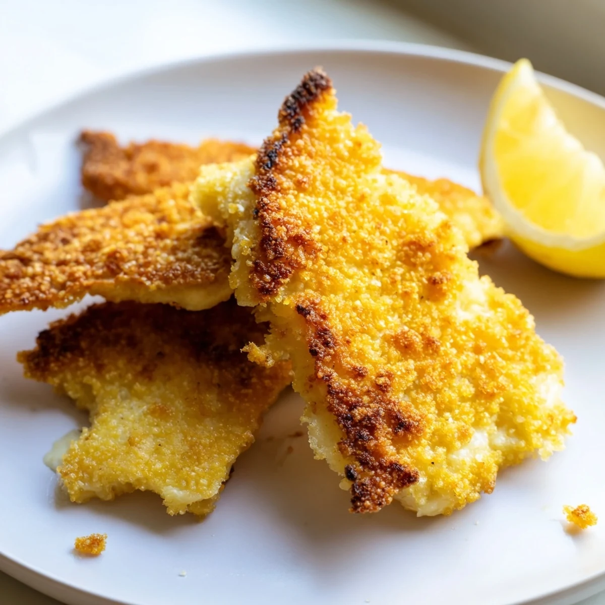 Golden fried Greek cheese with a crunchy crust and melting center served hot