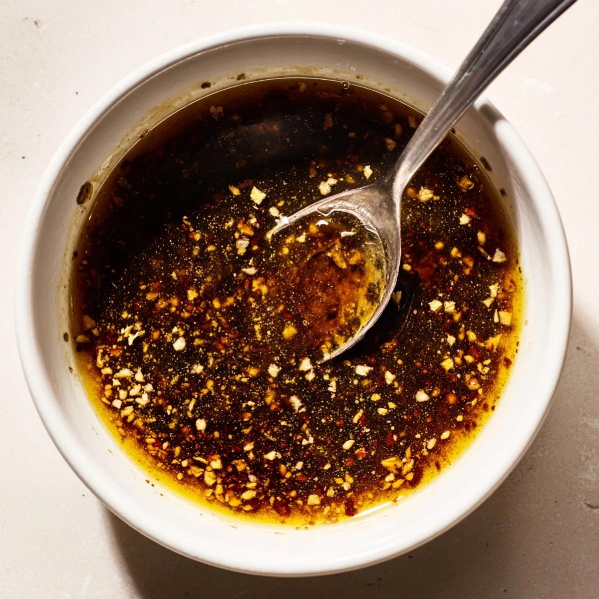 Greek Dressing With Red Wine Vinegar And Dijon bright, tangy glaze for veggies