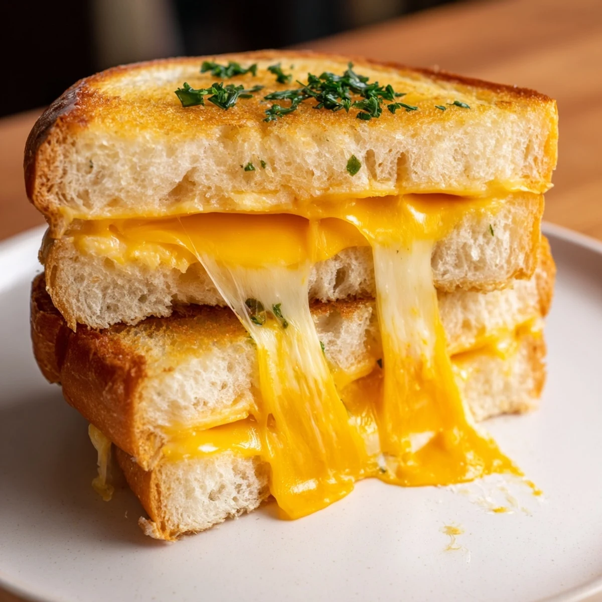 Mini Grilled Cheese Hawaiian Rolls warm, gooey cheddar and mozzarella melting, buttery tops