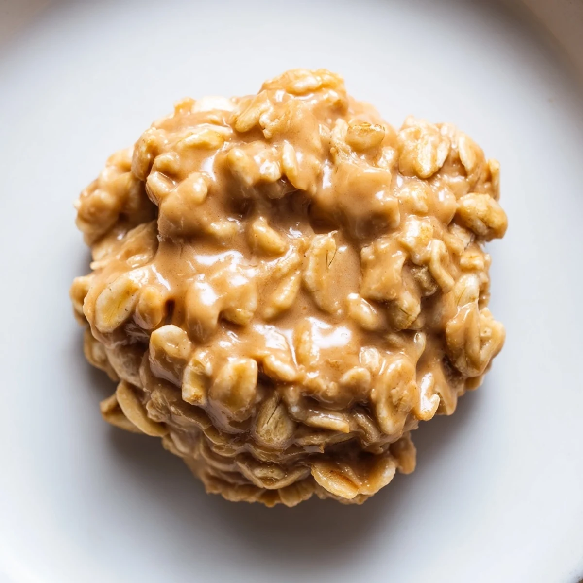 Peanut Butter No Bake Cookies spoon-dropped on sheet, ready for quick snack